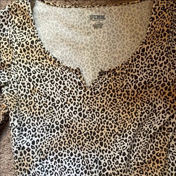 PINK Leopard Bodysuit - Picture 2 of 3